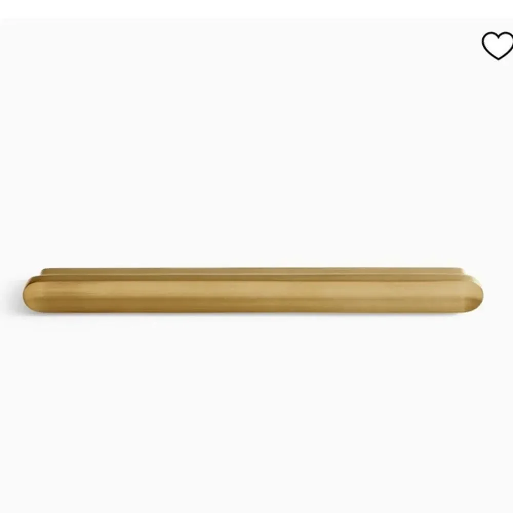 NEW West Elm Pill Hardware Antique Brass 6” Drawer Pull 8 Available